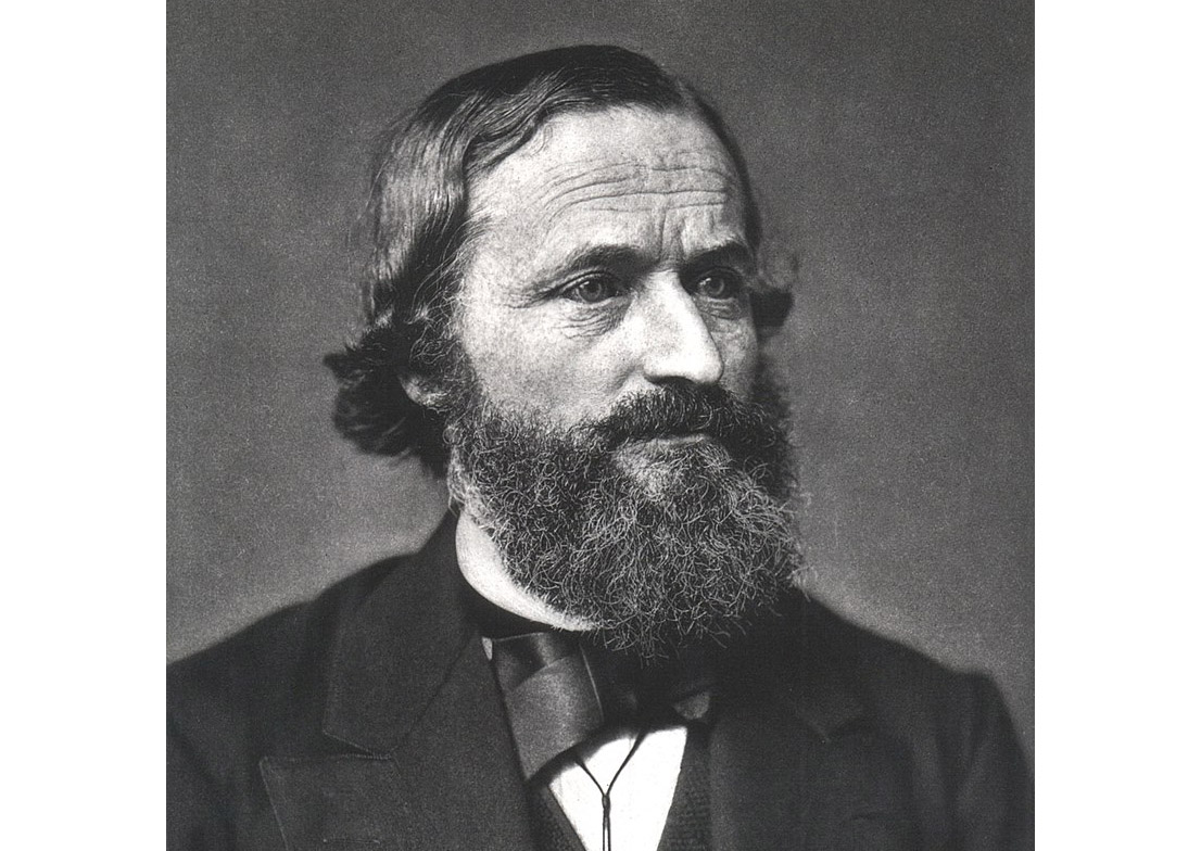Немецкий физик Густав Роберт Кирхгофф (1824-1887)