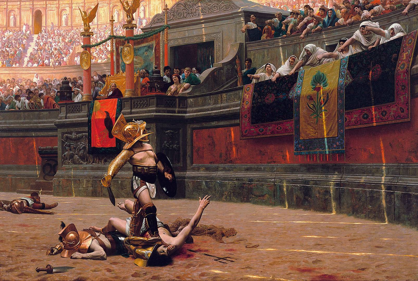 Жан-Леон Жером. Pollice verso. 1872