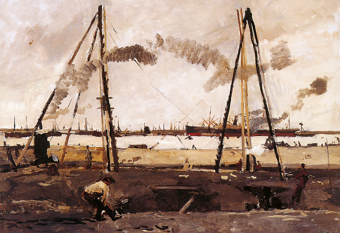 Георг Хендрик Брейтнер. Работы на улице Дименстрат