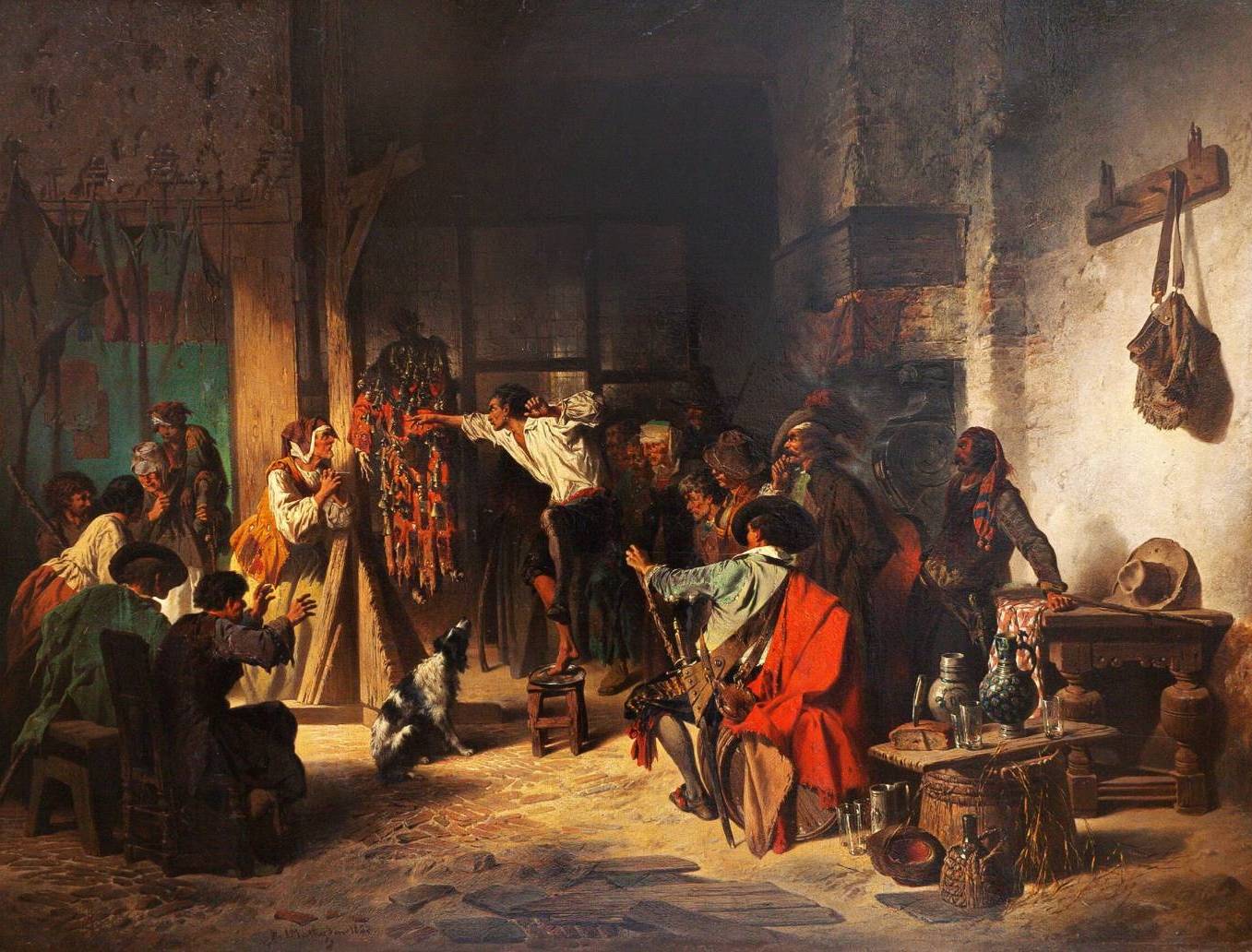 И Матизен. Школа воров. 1852