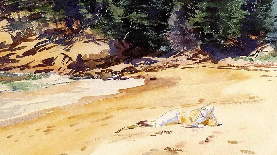 Джон Сингер Сарджент. Песчаный пляж. 1921
