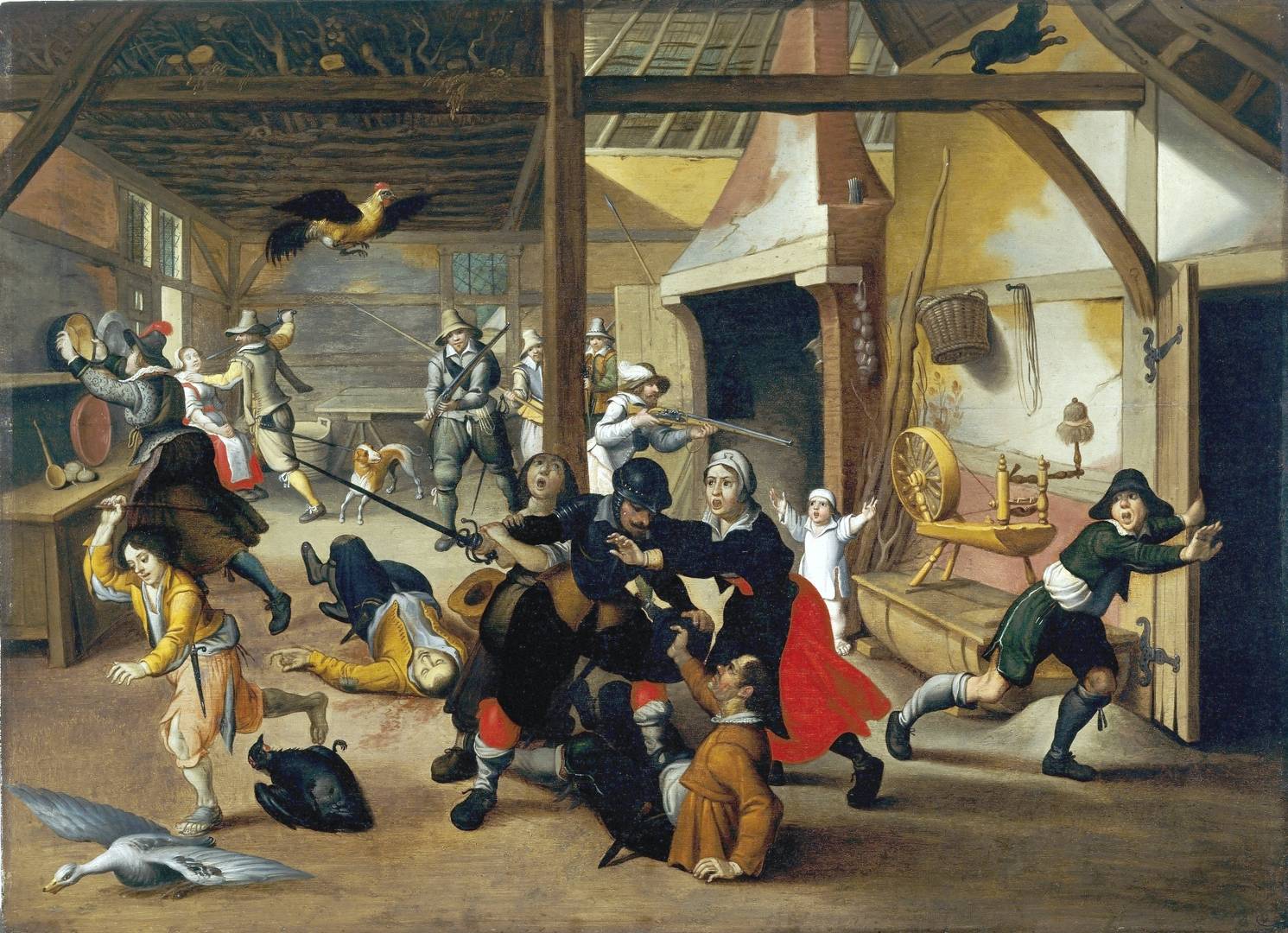 Вранкс. Нападние на ферму. 1620 год.