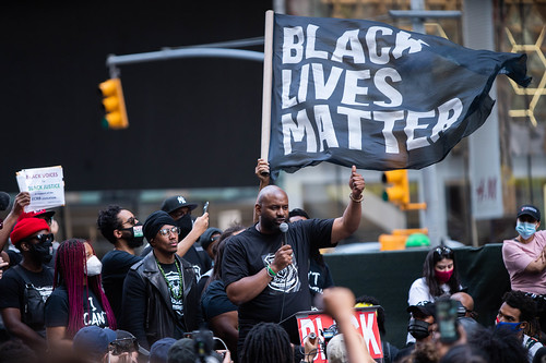Активисты Black Lives Matter