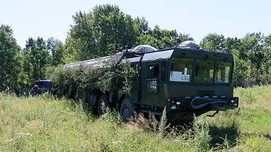 Учения с ракетным соединением ВВО