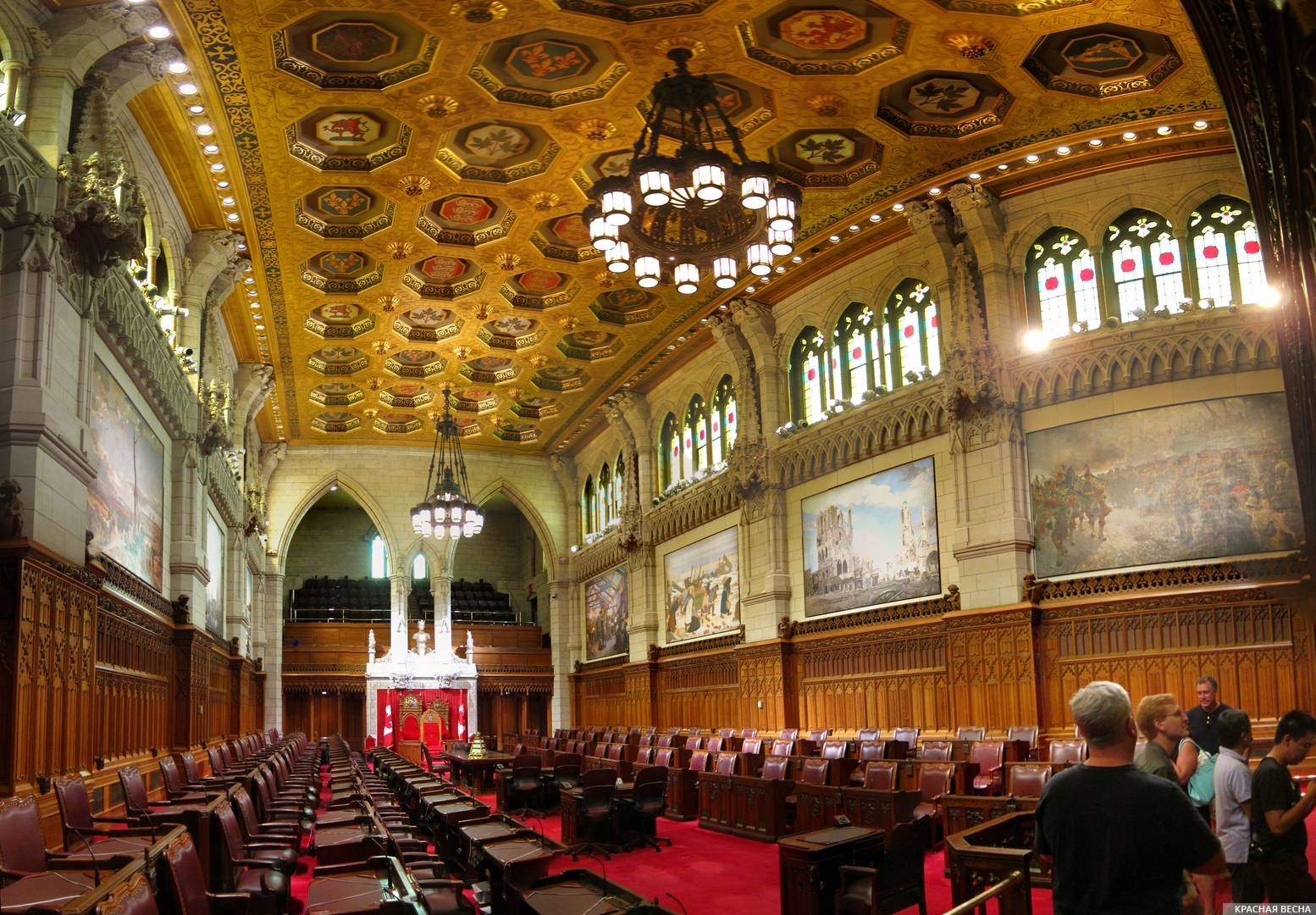 Сенат Парламента. Оттава. Канада.