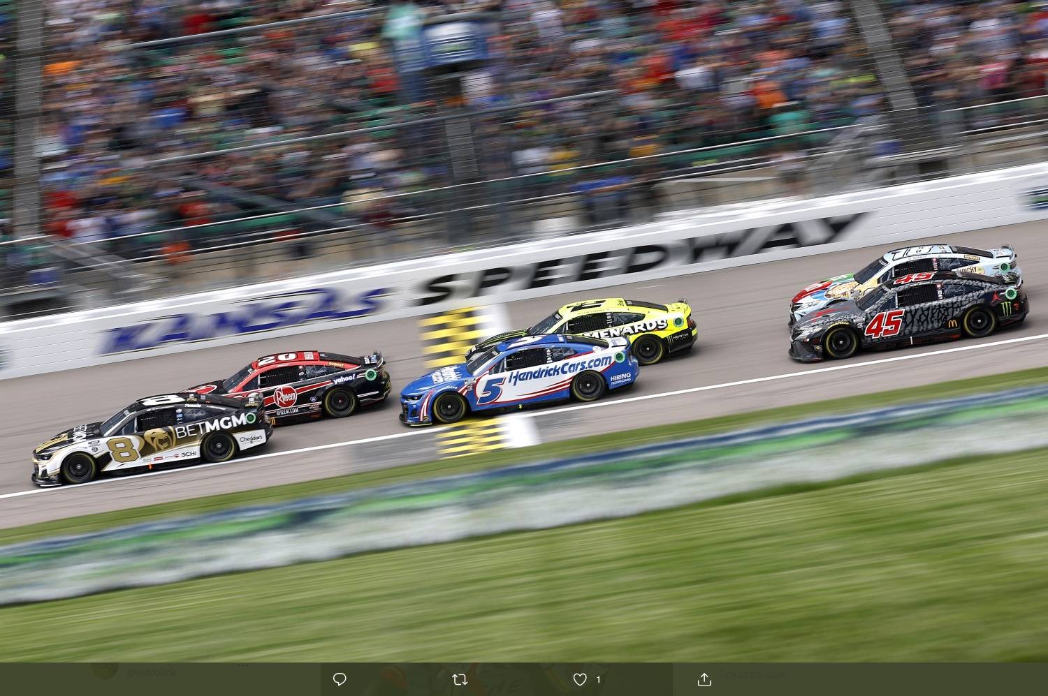 NASCAR Cup Series, гонка на овале
