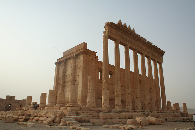 Храм Бэла в Пальмире (Сирия, 2010 год)