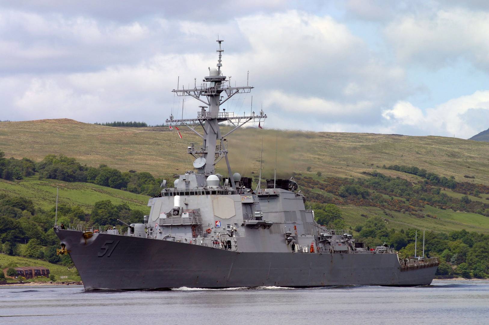 Эсминец США USS Arleigh Burke