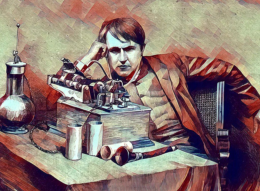 Томас Эдисон. Изобретатель. 1877