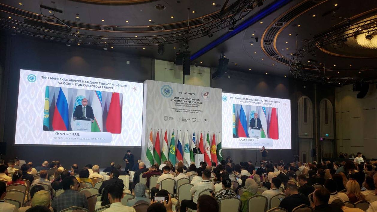 II международный медицинский конгресс стран ШОС в Ташкенте