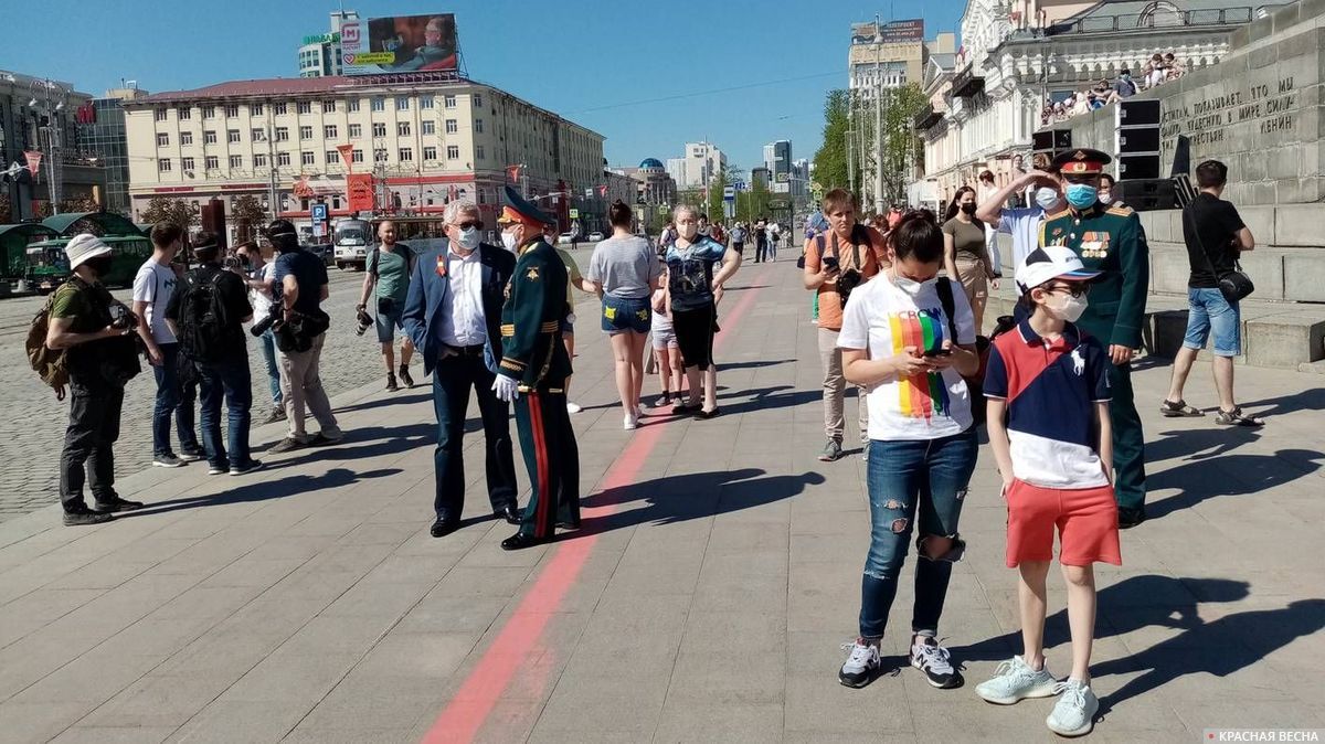 День Победы в Екатеринбурге, 9 мая 2020