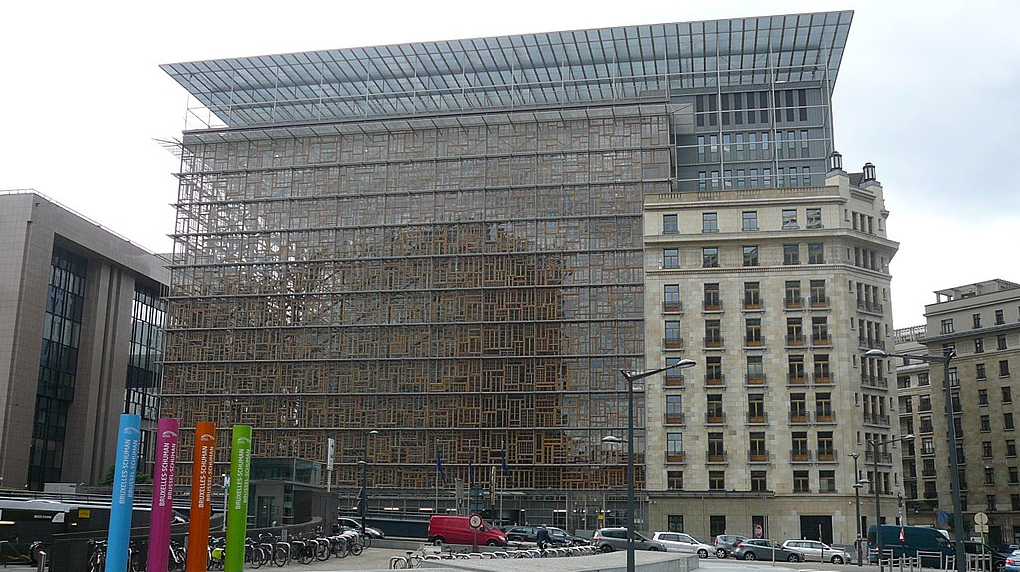 Здание Совета Европы. Брюссель