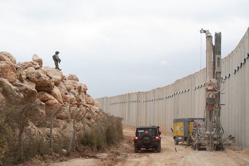 Стена на границе сектора Газа
