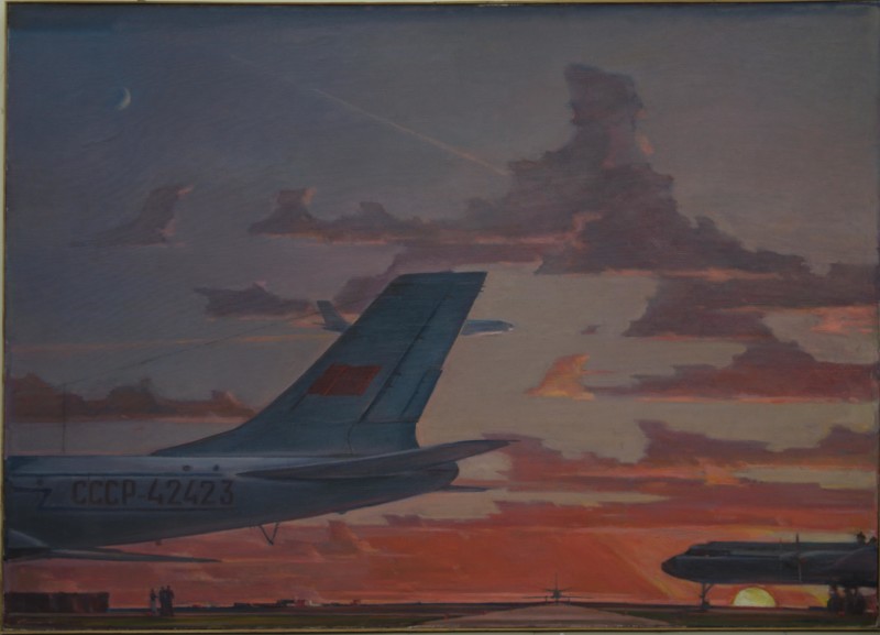 Георгий Нисский. Аэропорт. 1961