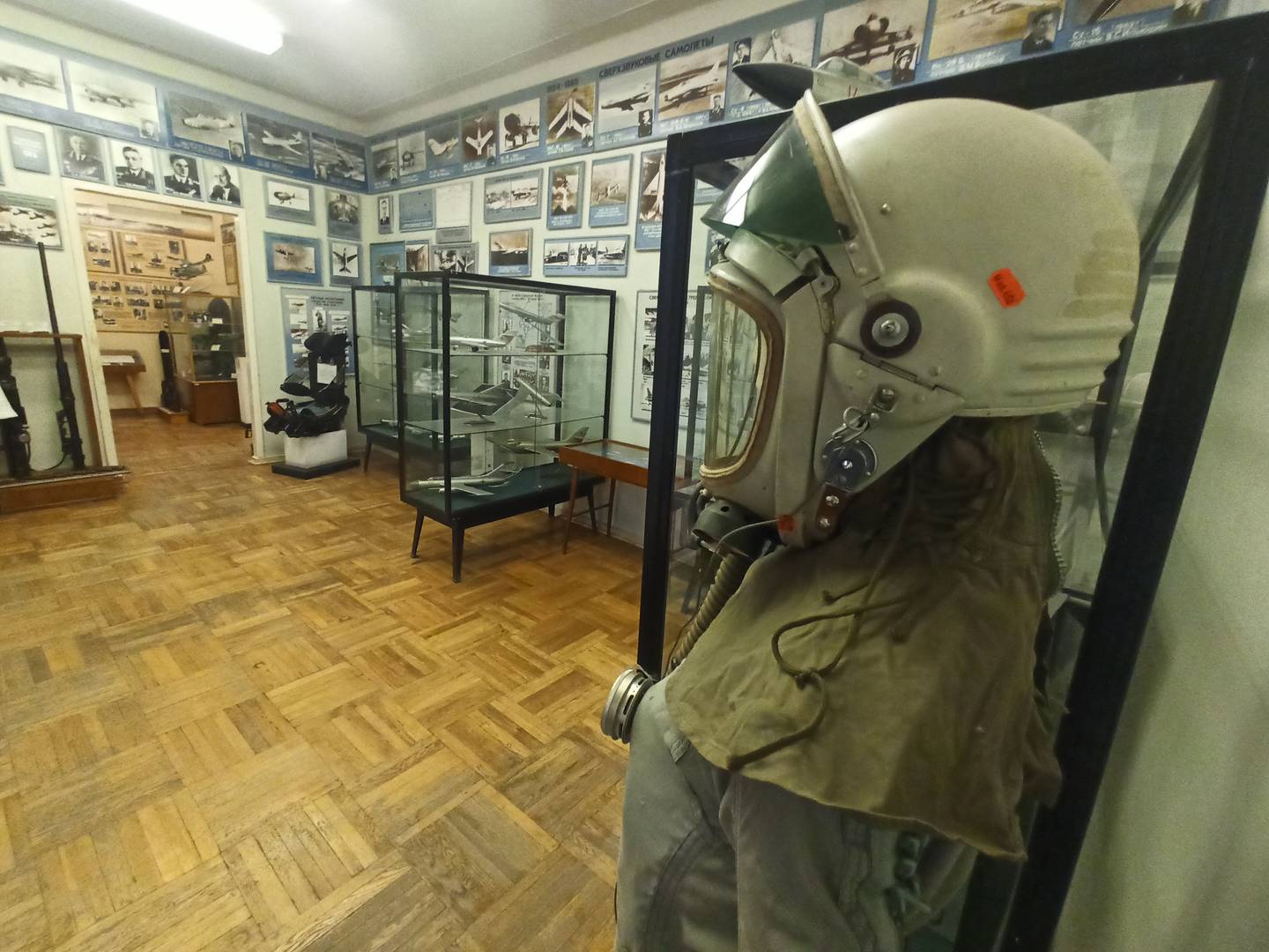 Зал музея Центрального дома  авиации и космонавтики