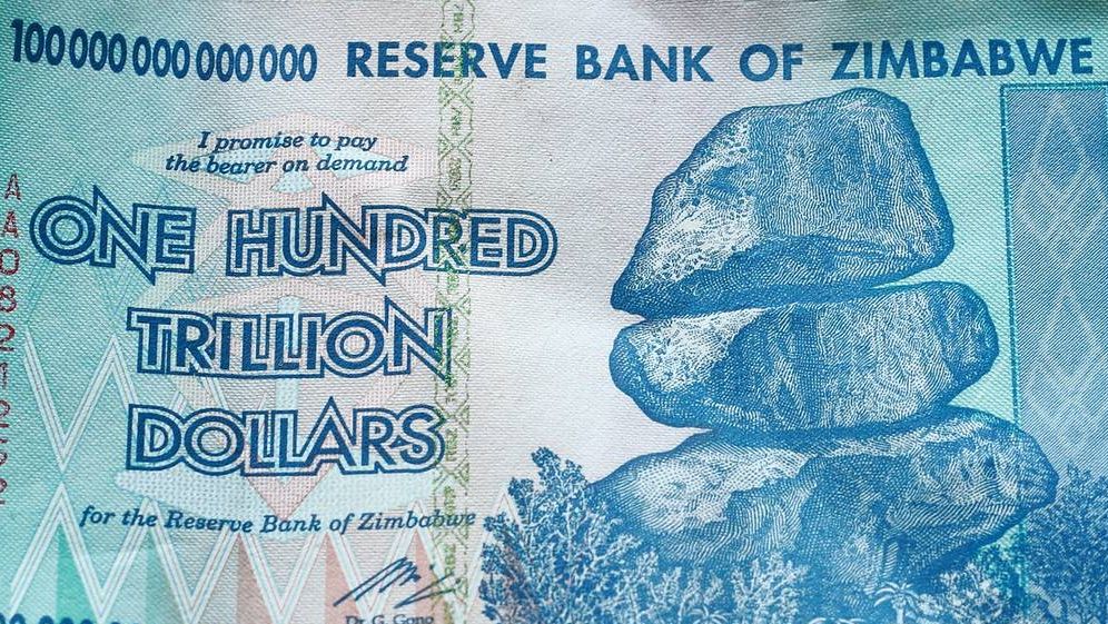 Триллион зимбабвийских долларов
