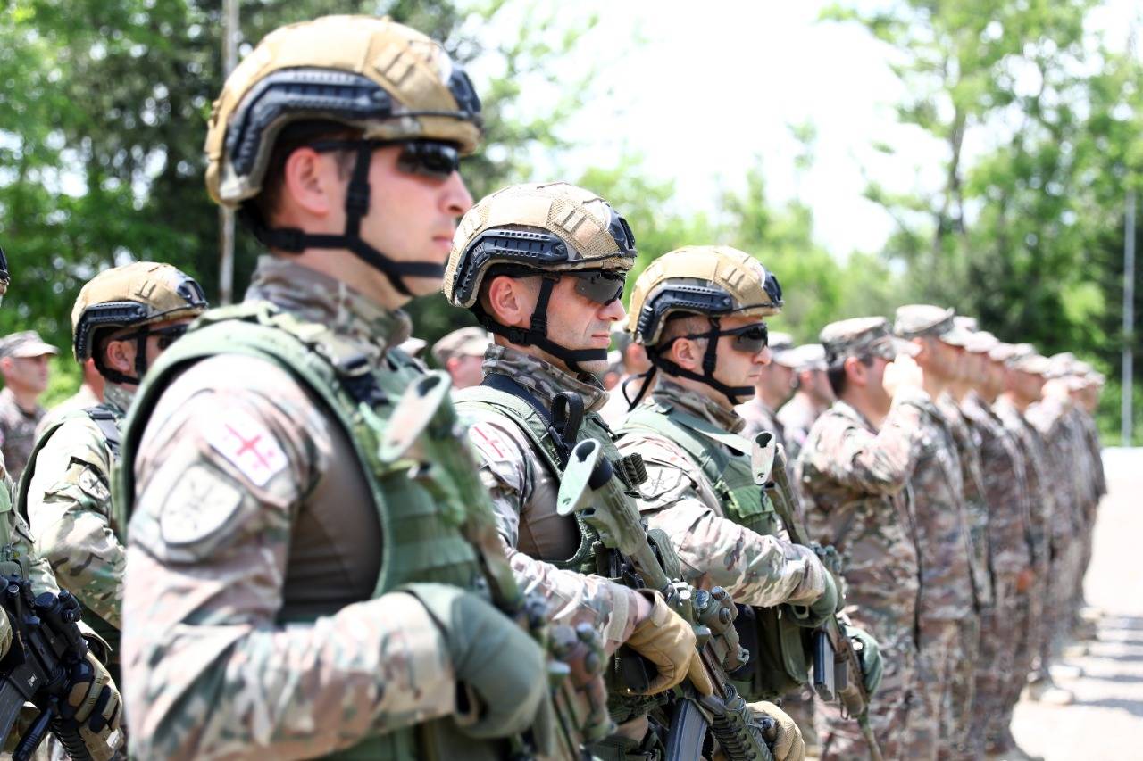 Военнослужащи Сил специальных операций Грузии