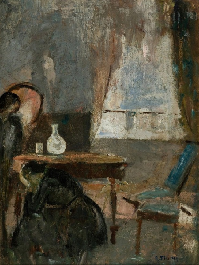 Эдвард Мунк. Больничная палата. 1885-1886