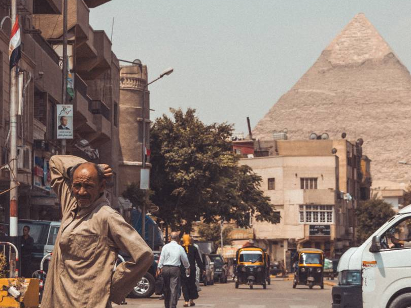 Улица в Каире. Египет