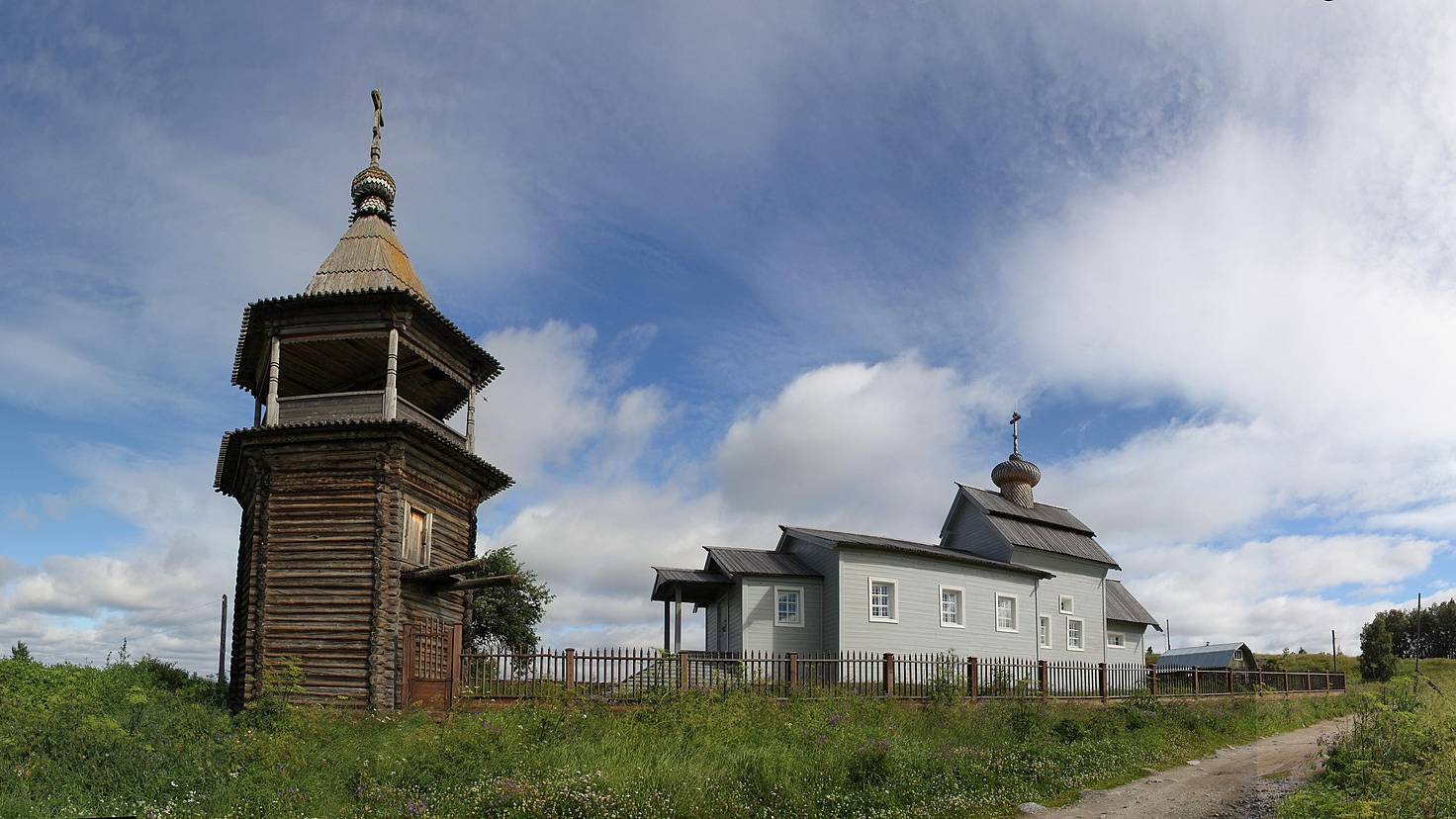 Ансамбль Никольской церкви. Ковда