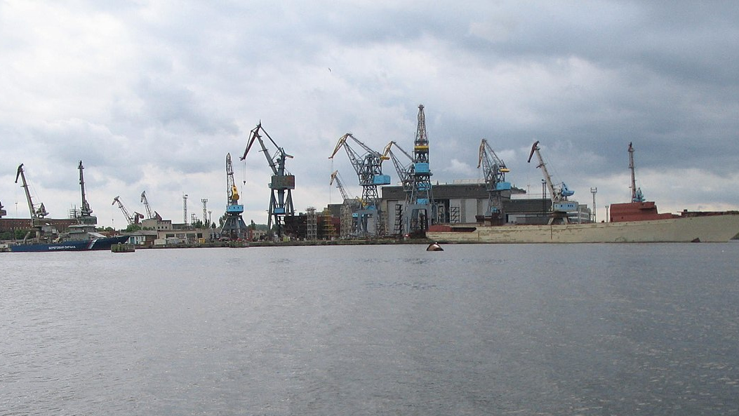 Судостроительном завод «Янтарь»