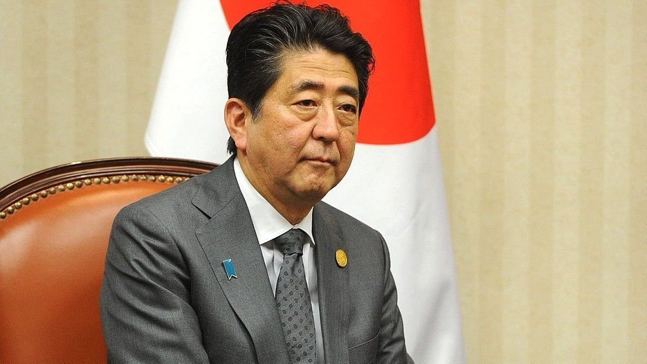 Бывший премьер-министр Японии Синдзо Абэ 