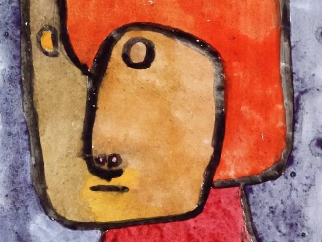 Пауль Клее. Притворщик (фрагмент). 1939