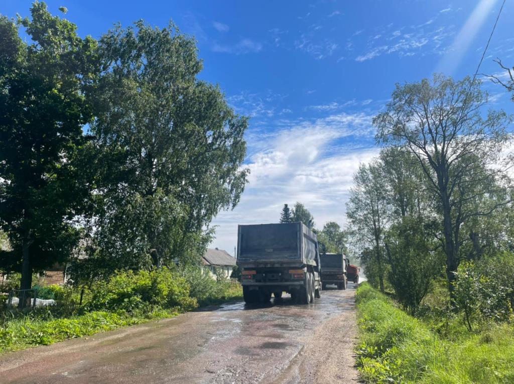 «Карелприродресурс» принимает меры по безопасной транспортировке щебня в поселке Элисенваара