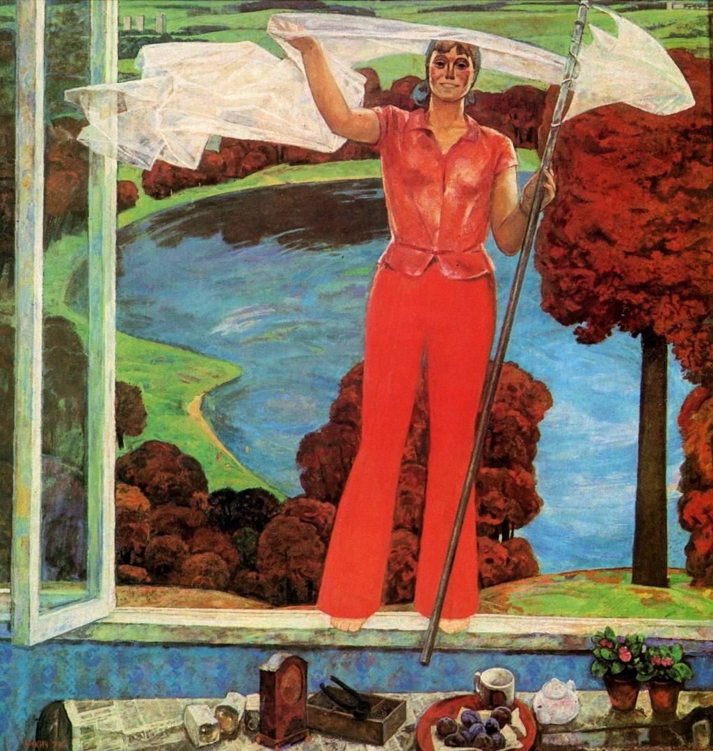 Никич-Криличевский Анатолий Юрьевич. Новоселье. 1977