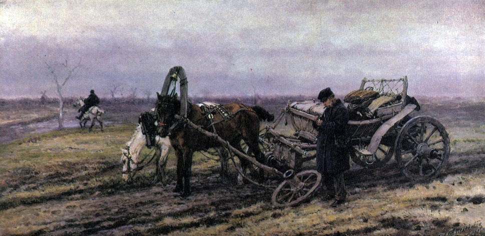 Павел Ковалевский. Сломалась ось. до 1903