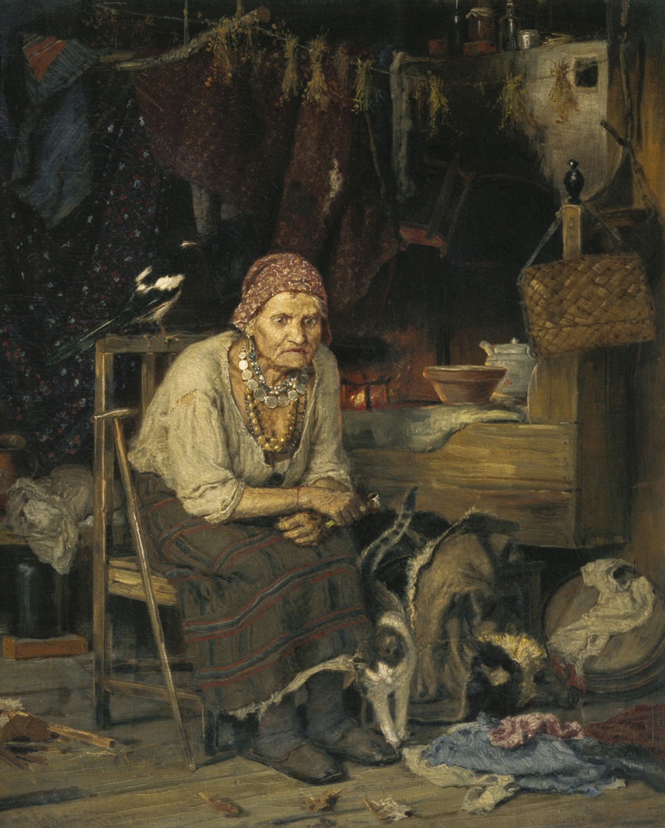 Константин Савицкий. С нечистым знается. 1879