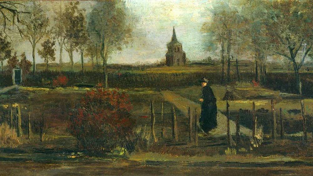 Винсент Ван Гог. «Весенний сад. 1884