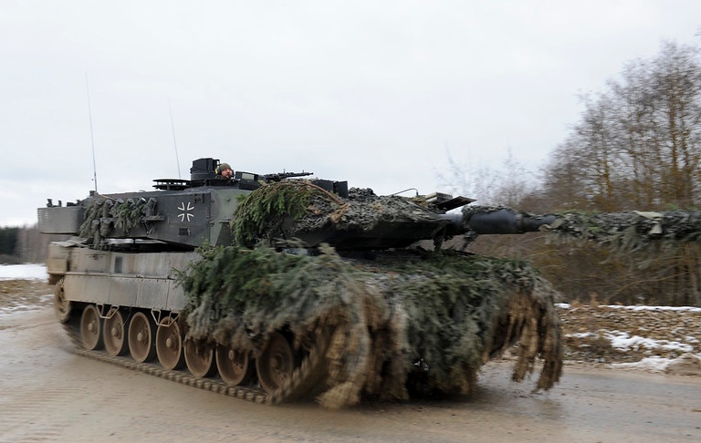 Немецкий танк Leopard 2