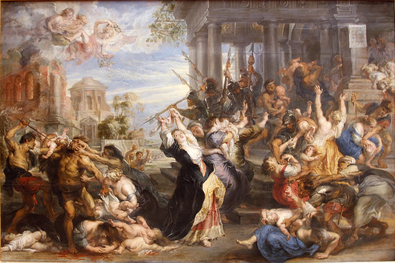 Питер Пауль Рубенс. Избиение младенцев. 1638