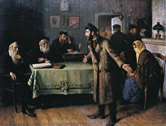 Юдель Пэн. Развод. 1907