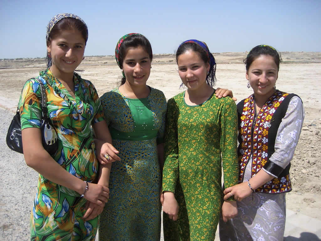 Турменские женщины