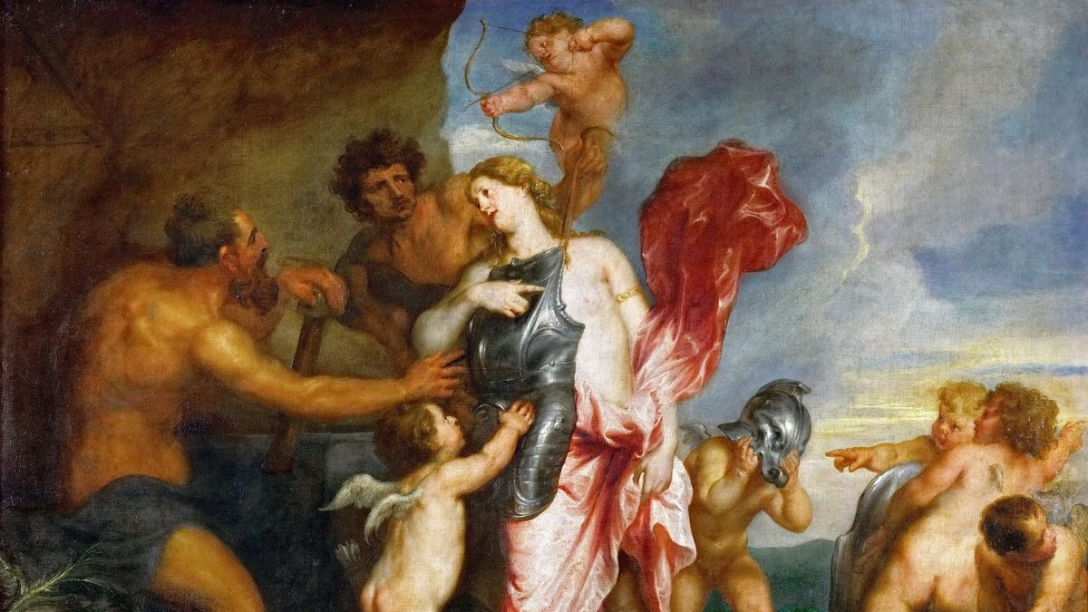 Антонис ван Дейк. Венера в кузнице Вулкана. 1632