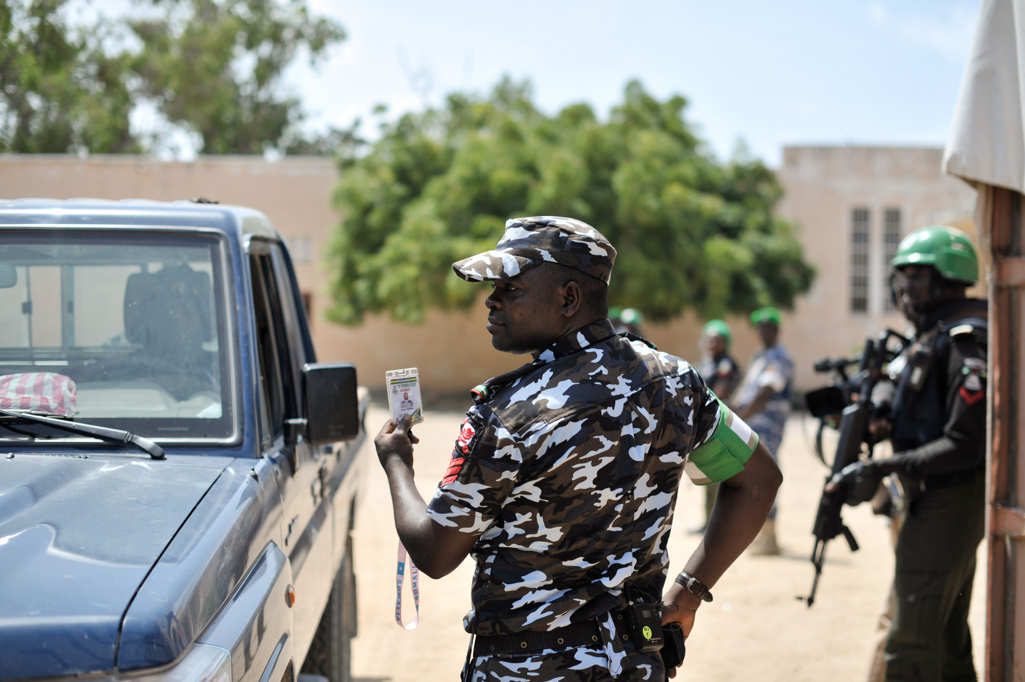 Сотрудник полиции Африканского Союза [AMISOM Public Information] 