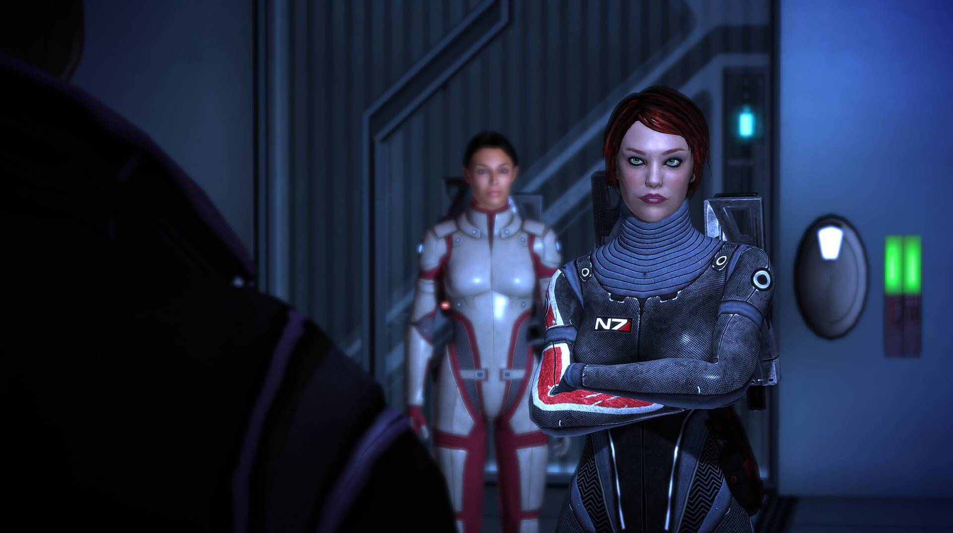 Используйте другого персонажа, чтобы открыть дверь в Mass Effect