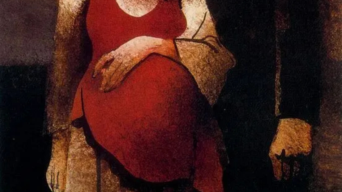 Мануэль Пипо. Мужчина и беременная женщина (фрагмент)