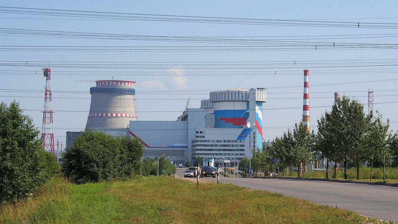 Вид на Калининскую АЭС