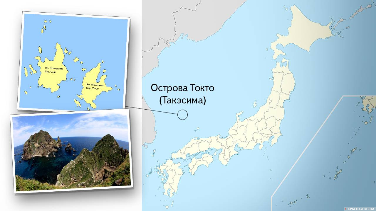 Острова Токто (Такэсима или Лианкур)