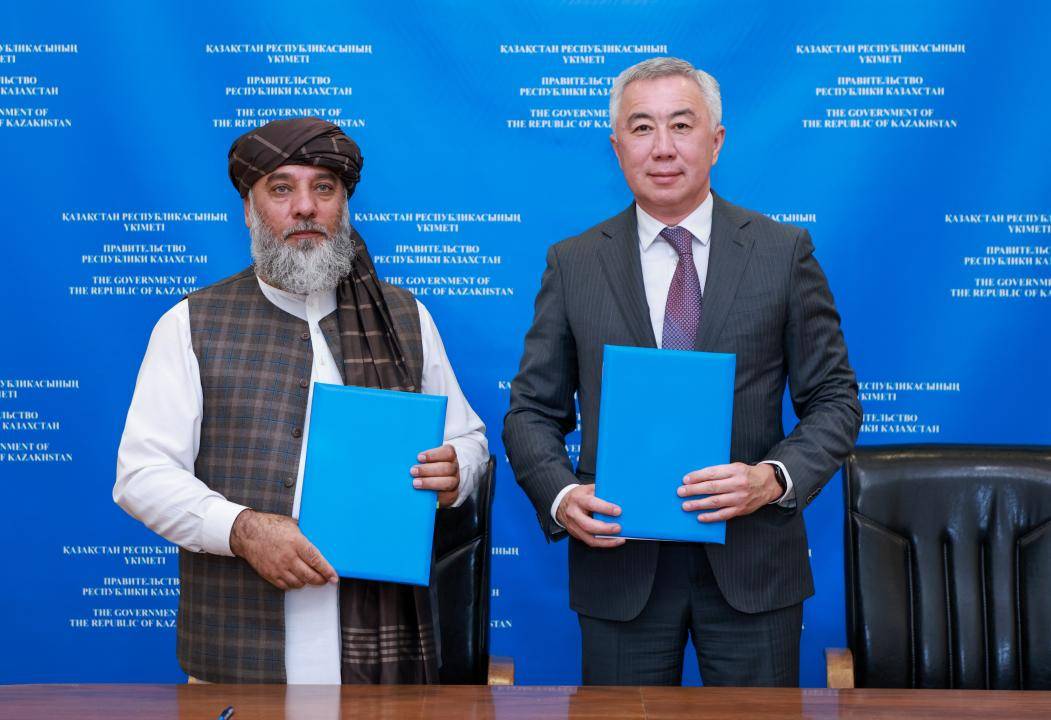 Переговоры Казахов и талибов (организация, деятельность которой запрещена в РФ)