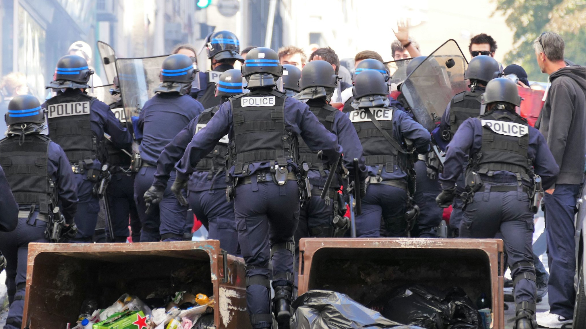 Полиция в Марселе