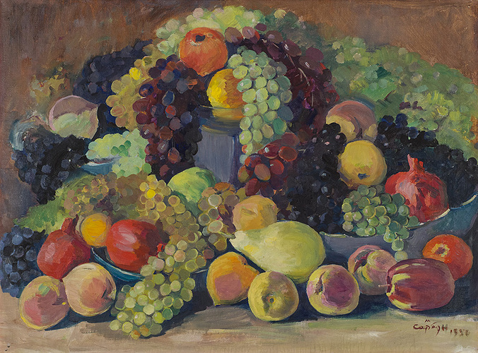 Мартирос Сарьян. Фрукты. 1950