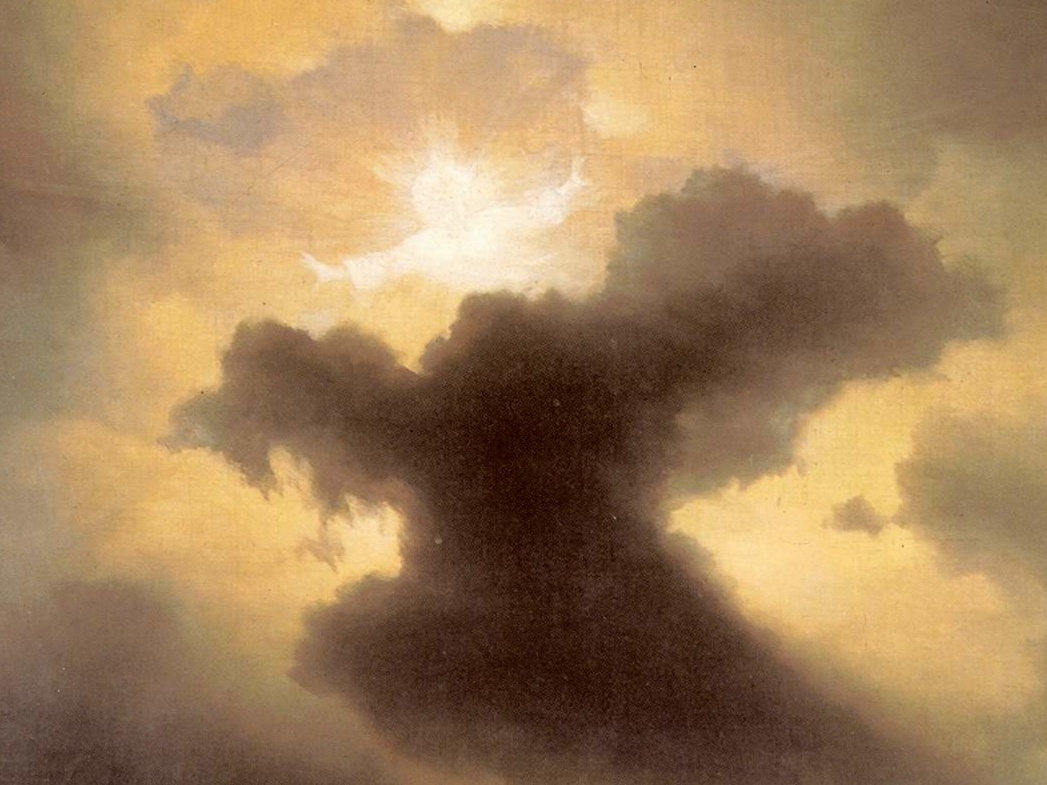 Иван Айвазовский. Сотворение мира (фрагмент). 1841