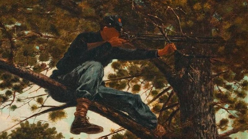 Уинслоу Хомер. Снайпер. 1863