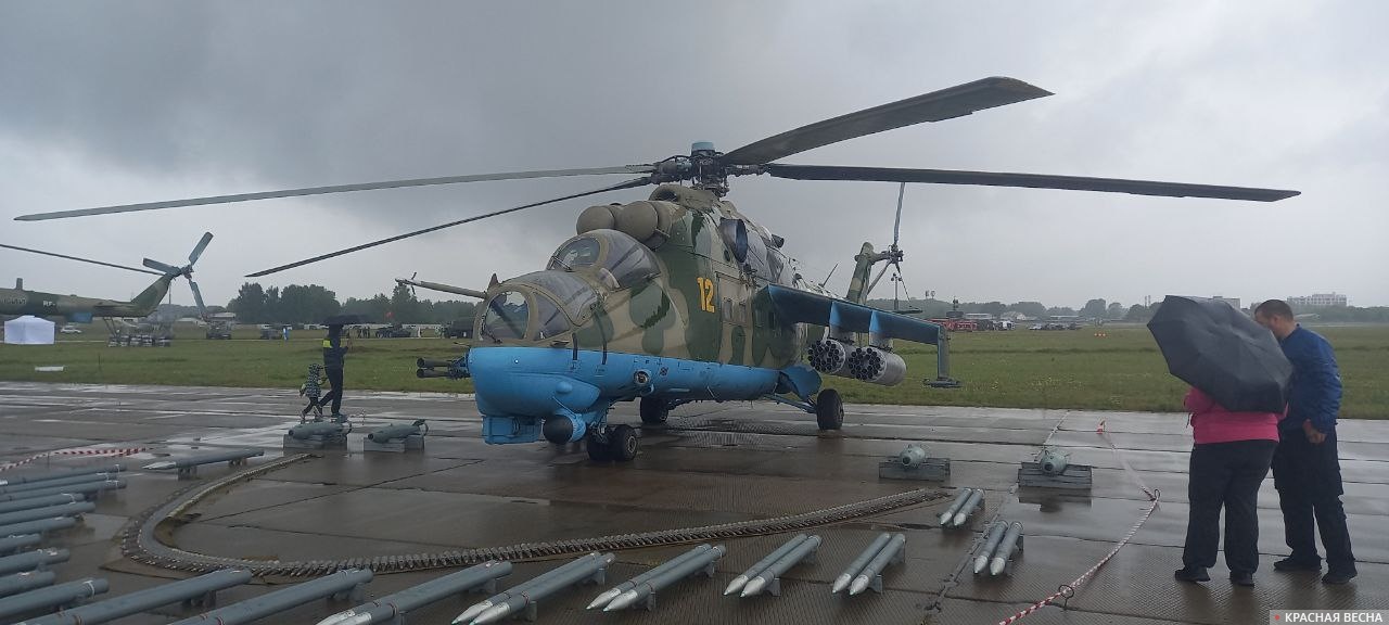 г. Новосибирск. Ми-24 — советский и российский ударный вертолет, неофициально именуемый «Крокодил».