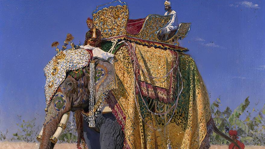 Василий Верещагин. Королевский слон