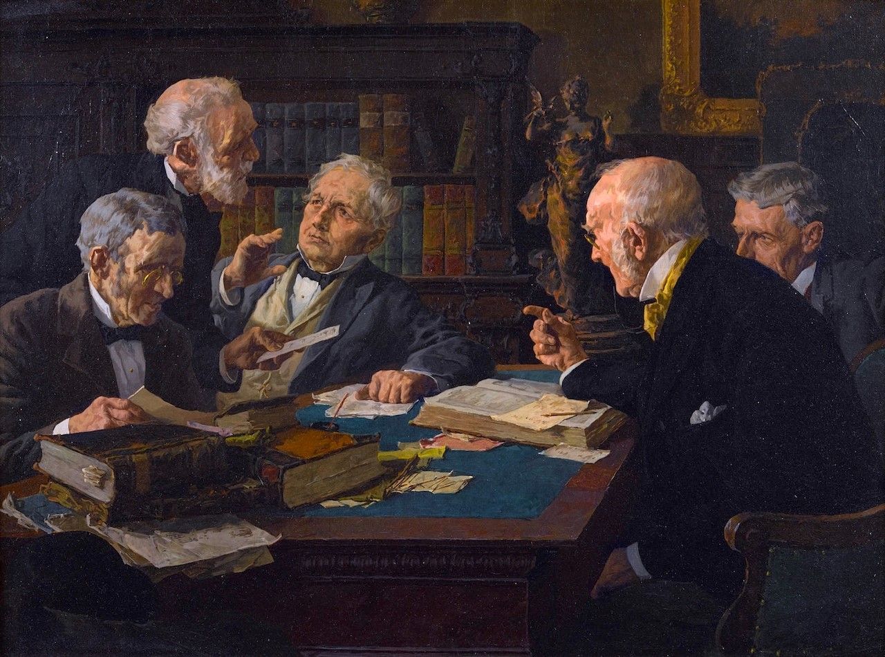 Горячие дебаты, Луи Чарльз Мёллер, 19 век